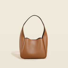 ooobag brown leather shoulder bag