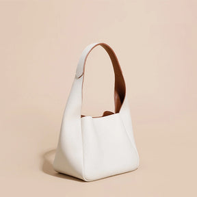 ooobag white leather shoulder bag