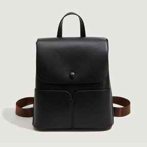 ooobag black leather backpack for women